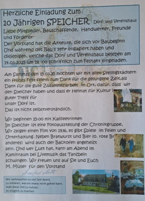 Einladung