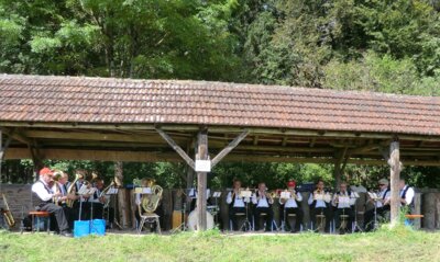 Musikgruppe in der Seilerei
