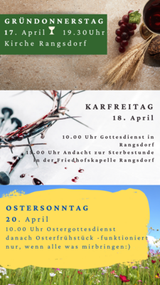 Ostern 2025 in Rangsdorf