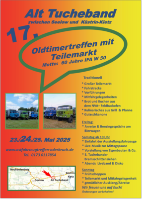 Oldtimertreffen 2025 in Alt Tucheband
