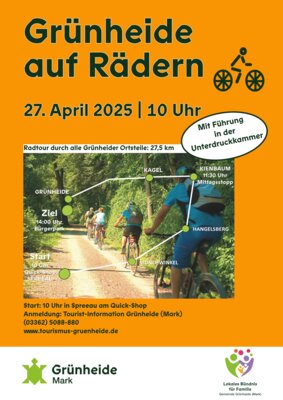Poster Grünheide auf Rädern 2025