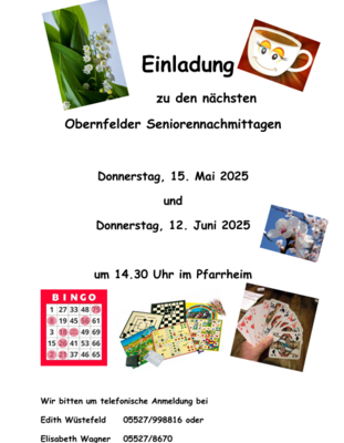 Einladung 2. Quartal 2025