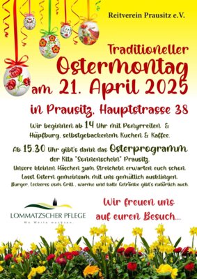 Plakat Ostern Reitverein