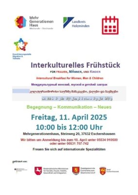 Veranstaltung: Interkulturelles Frühstück Fr 11. 04. 2025