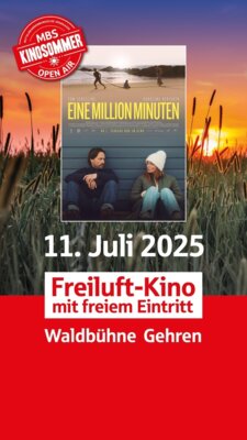 Veranstaltung: MBS-Kinosommer auf der Waldbühne Gehren Fr 11. 07. 2025