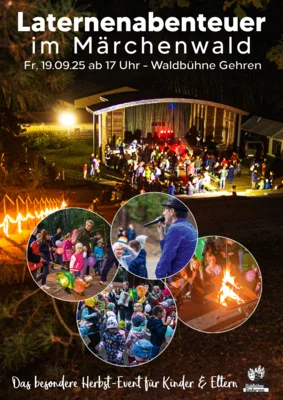 Veranstaltung: Laternenabenteuer im Märchenwald Fr 19.​09.​2025