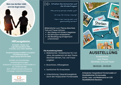 Ausstellungsflyer