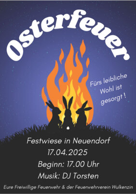 Osterfeuer 2025