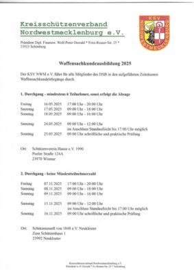 Ankündigungsschreiben 1