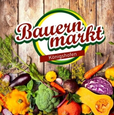 Plakat Bauernmarkt - Königshofen (Bild vergrößern)