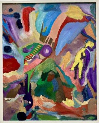Veranstaltung: Farben sind lebendig - Malerei-Ausstellung 02.  -  30. Apr 2025