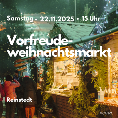Vorfreudeweihnachtsmarkt Reinstedt