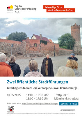 PLAKAT - TAG DER STÄDTEBAUFÖRDERUNG JÜTERBOG (Bild vergrößern)