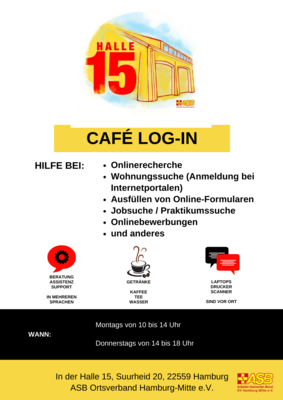 Veranstaltung: Caf&eacute; Log-In