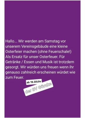 Osterfeier