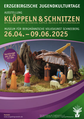 Plakat zur Sonderausstellung Erzgebirgische Jugendkulturtage (Bild vergrößern)