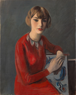 Rudolf Levy, Bildnis Lilo, um 1930 © Marek Kruszewski/Technische Universität Braunschweig