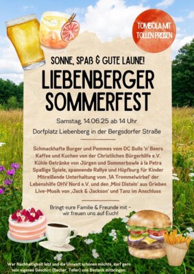 Veranstaltung: Sommerfest in Liebenberg