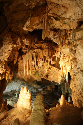 Kristallgrotte in der Binghöhle