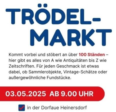 Trödelmarkt Heinersdorf