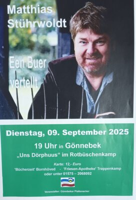 Flyer Matthias Stührwoldt