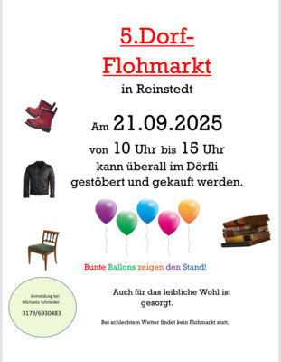©Flyer Dorfflohmarkt