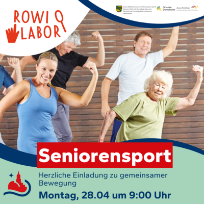 Veranstaltung: Seniorensport Mo 28. 04. 2025
