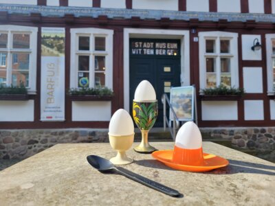 Eierbecher - Objekt des Monats im Stadtmuseum, Bild: M. Steller