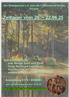 ©Flyer Zeltlager