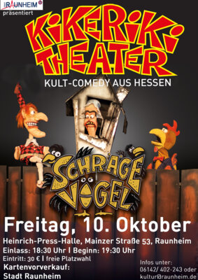 Veranstaltung: Schräge Vögel Fr 10.​10.​2025