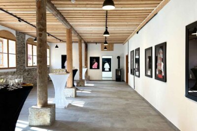 Corina Gertz, Das abgewandte Portrait (Ausstellungsansicht) (Bild vergrößern)