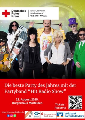 Veranstaltung: Hit Radio Show Fr 22.​08.​2025