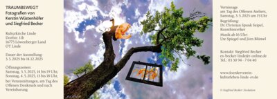 Veranstaltung: Ausstellung: Traumbewegt - Fotografien von Kerstin Wüstenhöfer und Siegfried Becker