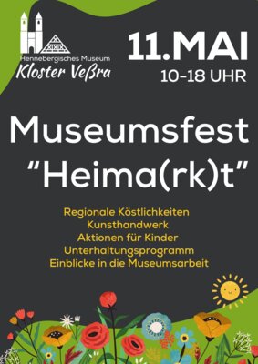Plakat Heima(rk)t Kloster Veßra (Bild vergrößern)