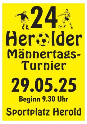 Veranstaltung: 24. Herolder Männertagsturnier Do 29. 05. 2025
