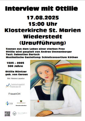 Plakat Interview mit Ottilie