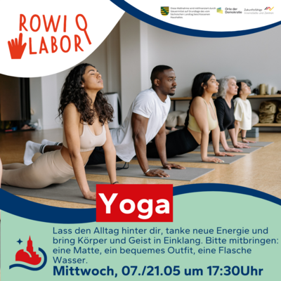Veranstaltung: Yoga mit Theresa Mi 07. 05. 2025