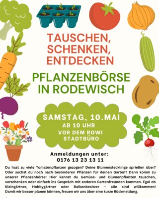 Veranstaltung: Pflanzenbörse Sa 10. 05. 2025