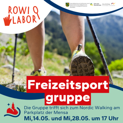 Veranstaltung: Freizeitsportgruppe Mi 14. 05. 2025