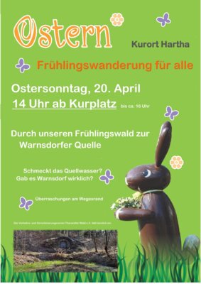 Veranstaltung: Frühlingswanderung für alle So 20. 04. 2025