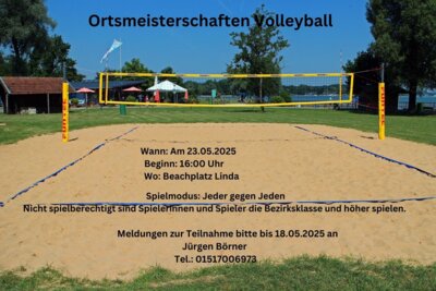 Veranstaltung: Ortsmeisterschaften Volleyball 2025