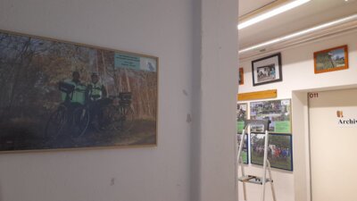 Aufbau der Austellung (Bild vergrößern)