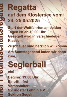 Veranstaltung: Seglerball Sa 24. 05. 2025