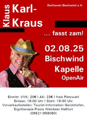Kabarett mit Klaus Karl Kraus