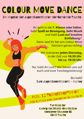 Colour Move Dance (Bild vergrößern)