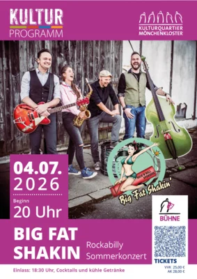 PLAKAT - BIG FAT SHAKIN (Bild vergr&ouml;&szlig;ern)