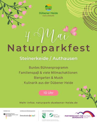 Veranstaltung: Naturparkfest Dübener Heide So 04. 05. 2025