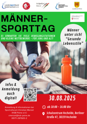 Veranstaltung: Männersporttag Sa 30.​08.​2025