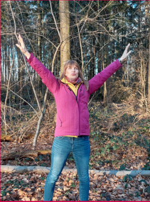 Veranstaltung: Gute-Laune Bewegungen im Wald mit Kreativworkshop Do 15. 05. 2025