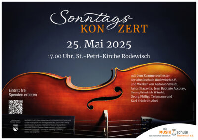 Veranstaltung: Sonntags Konzert So 25. 05. 2025